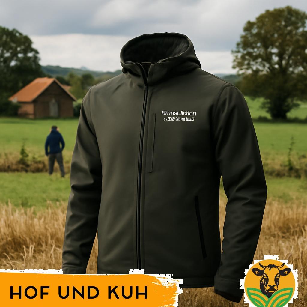 ALT Text: Winddichte Softshell-Jacken, die speziell für die Anforderungen der deutschen Landwirtschaft entwickelt wurden.